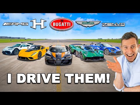 Bugatti v Hennessey v Aston Martin v AMG One v Zenvo : BEST Hypercars Ever!