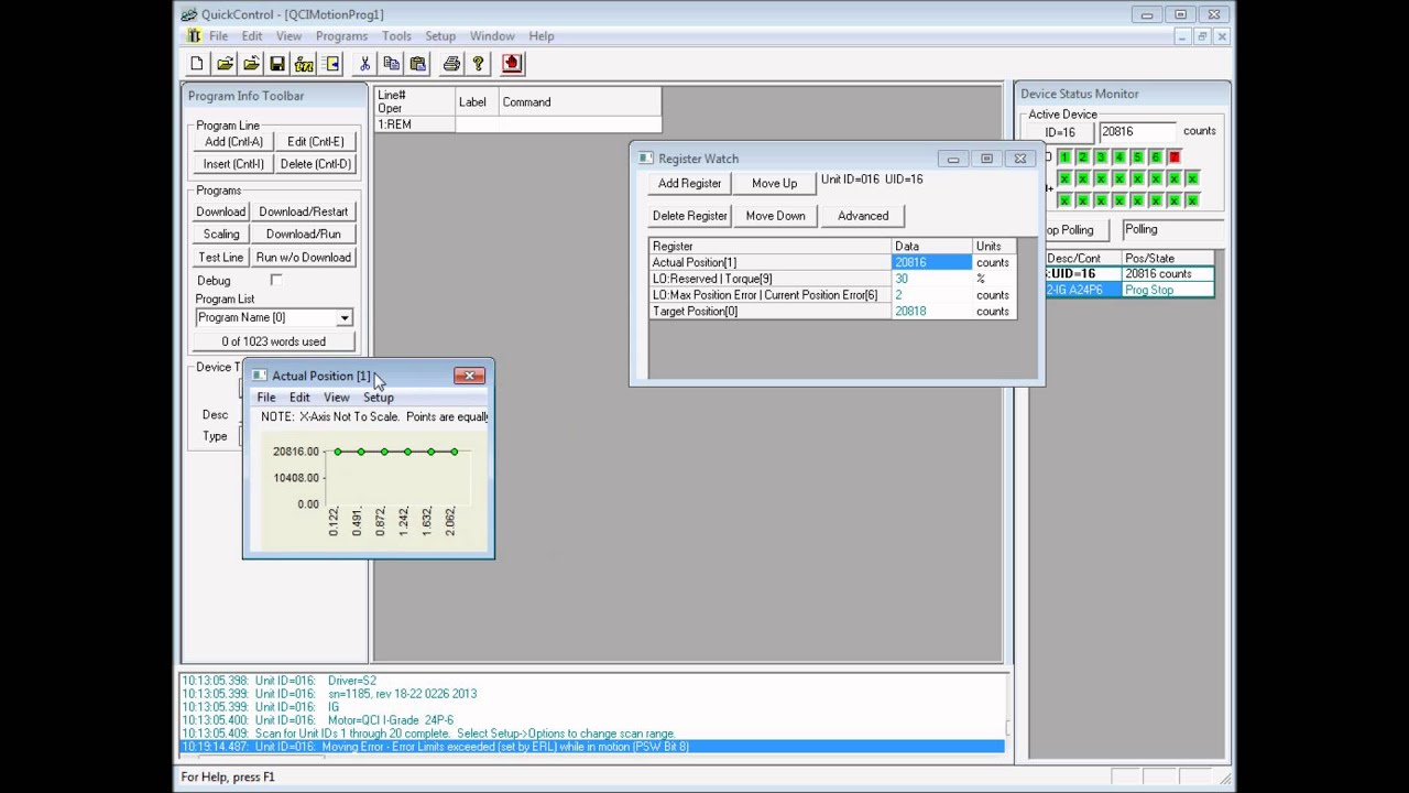 Utlizling QuickControl tools