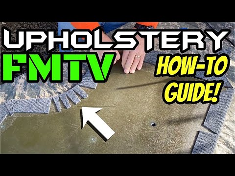 FMTV HOW-TO UPHOLSTER a Door Panel #161