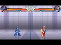 X Vs Zero MUGEN CPU Battle