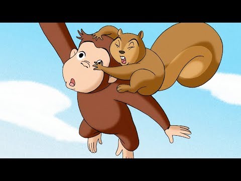 Curious George 🐵George and Jumpy The Squirrel🐵Compilation🐵 HD 🐵 Videos For Kids