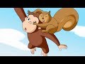 Curious George George And Jumpy The Squirrel Compilation HD Videos For Kids