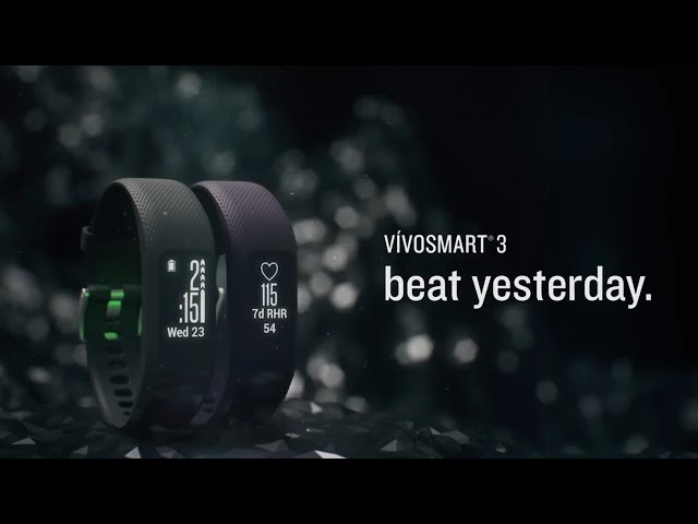 Video Teaser für vívosmart® 3 - Der neue schlanke Fitness-Tracker von Garmin