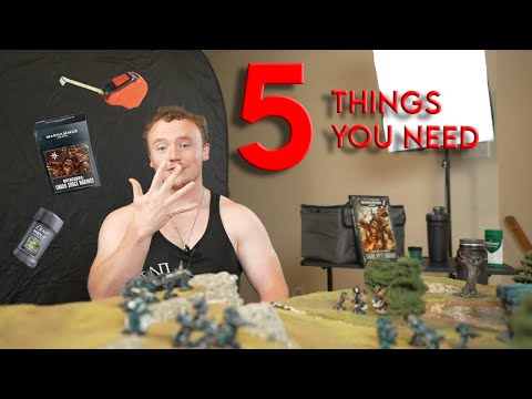 Your FIRST TOURNAMENT! What To Bring To Your First 40k Tourney/Event!