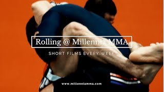 Blue belts go at it at Millennia MMA