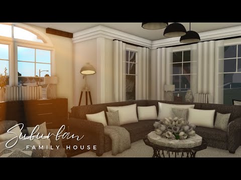 ✧ BLOXBURG | Suburban Family Home | (Interior) Part 2 | Roblox Speed Build ✧