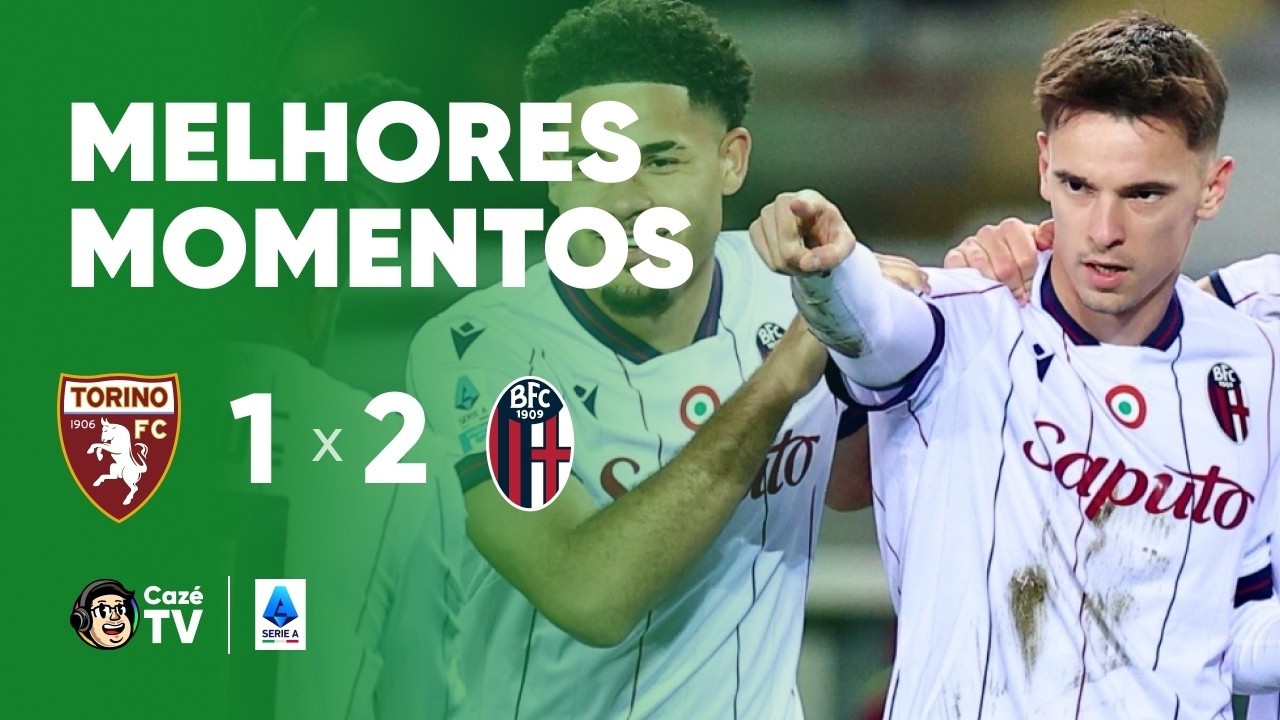 MELHORES MOMENTOS: TORINO 1 X 2 BOLOGNA | SERIE A ITALIANA 2025/2026 | 24ª RODADA