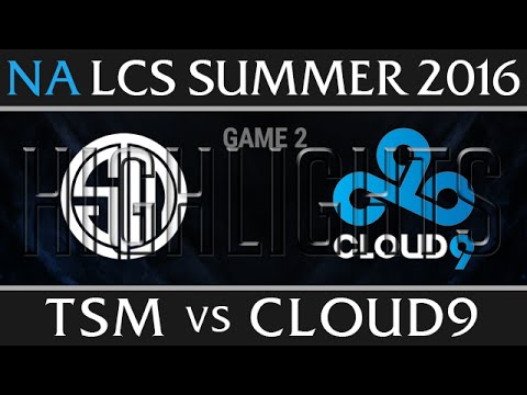 TSM vs C9 Highlights, Game 2 NA LCS Week 6 Day 1 Summer 2016 - Team Solomid vs Cloud 9 G2
