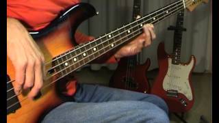 Bert Weedon - Guitar Boogie Shuffle - Bass Cover