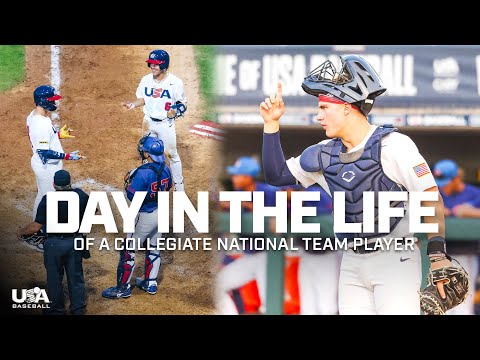 DAY IN THE LIFE of a USA Baseball Collegiate National Team Player