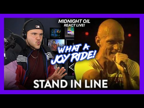 Midnight Oil Reaction Stand In Line LIVE! (WOW...THIS IS A SHOW!) | Dereck Reacts