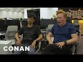 Conan Visits The Offices Of 