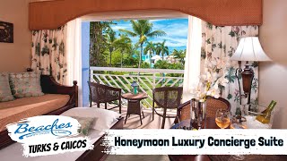 Caribbean Honeymoon Luxury Concierge Suite HJ | Beaches Turks & Caicos Walkthrough Tour & Review 4K