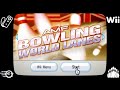 Amf Bowling World Lanes nintendo Wii