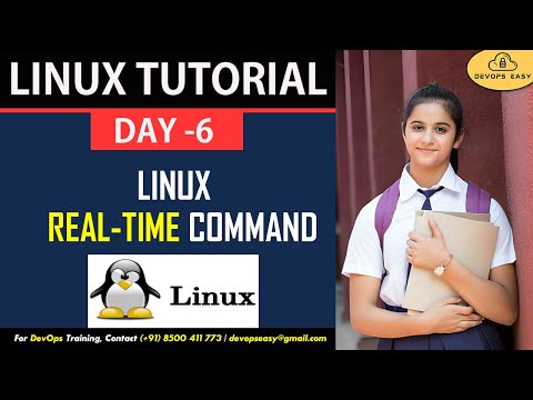 Linux Command Line For Beginners Linux Tutorial Linux For Devops Linux Day 6 Devops Easy