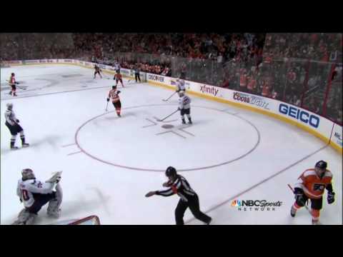 Maxime Talbot goal 4-0 Feb 27 2013 Washington Capitals vs Philadelphia Flyers NHL Hockey