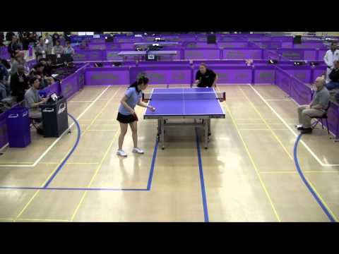 2011 College Table Tennis Championships - Women's Singles Final Game 1