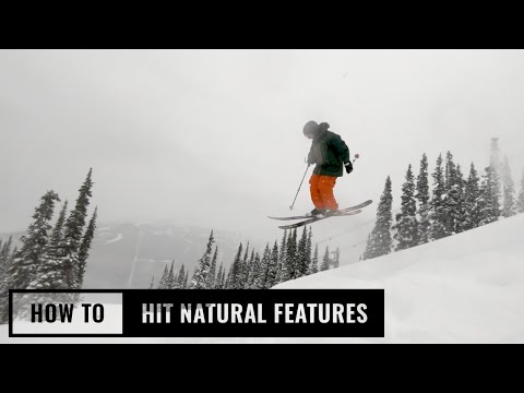 How To Hit Natural Terrain Features On Skis