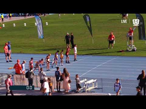 BOYS U11 60M HURDLE HEAT 2 - 2018 STATE TRACK AND FIELD CHAMPIONSHIPS // LAVicTV