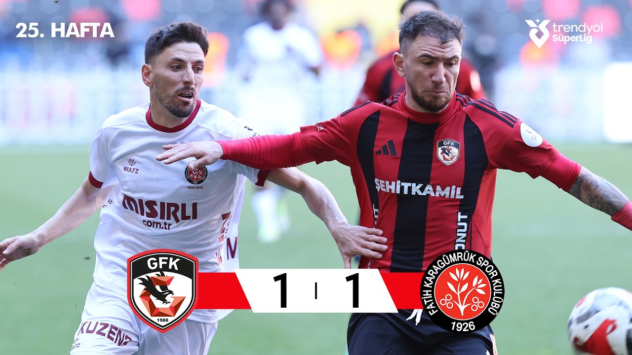Gaziantep FK vs Fatih Karagümrük Highlights