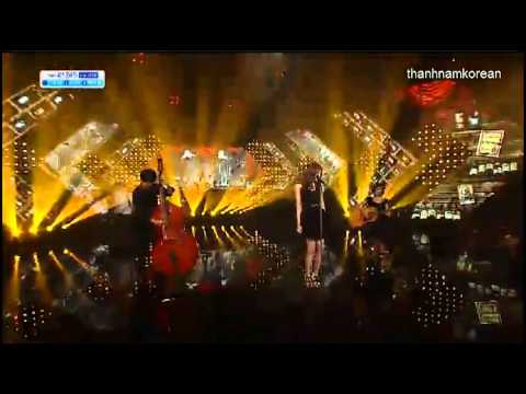 130804 Kim Greem - Just The Two Of Us @ Inkigayo