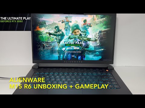 Dell Alienware M5 R6 Full Unboxing + Gameplay - 11th Gen Core i7 | RTX 3060
