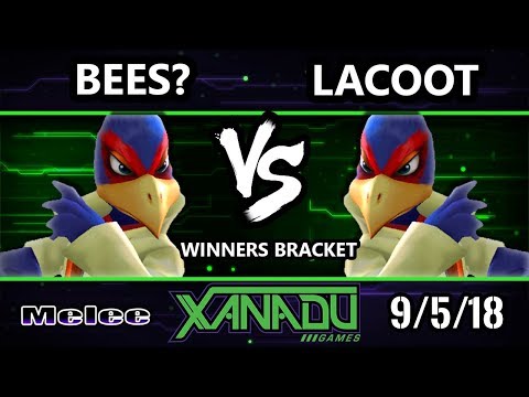S@X 266 SSBM -  Bees? (Falco) Vs.  lacoot (Falco) Smash Melee Winners Bracket