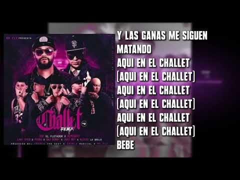El Challet Remix - Almighty Ft Sou, Bad Bunny, Alexio, Pusho, Jory, Lary Over (Letra)