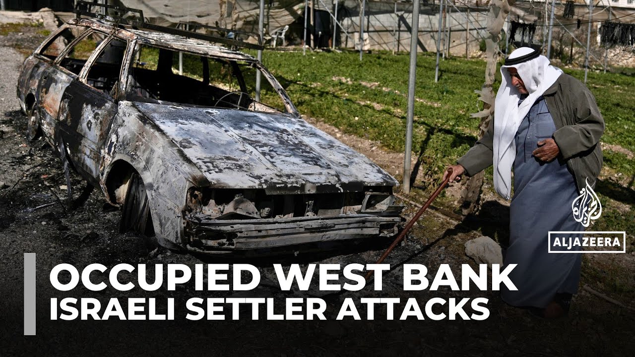 Israeli settlers torch homes and vehicles in Palestinian West Bank villages