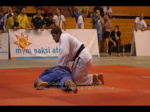 Judo 2009 Paks +100kg Di Guida D (ITA) - Biletskyi K (UKR) - Final - Junior Atom Cup
