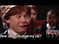 Harry Potter And The Chamber Of Secrets How Dare You Steal My Car Scene