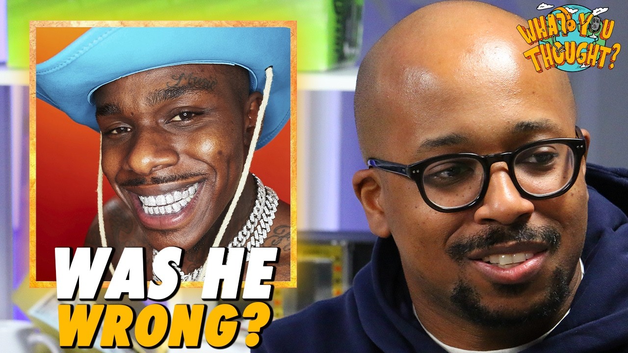 Fan Tries to Give DaBaby a Painting of His Kids And It Goes Wrong  | What You Thought Podcast