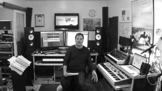 Mark Russell on Amphion studio monitors in his music composing setup | Amphion Loudspeakers