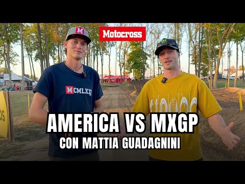 MXGP VS AMERICA with Mattia Guadagnini! The differences between the National and World Motocross ...