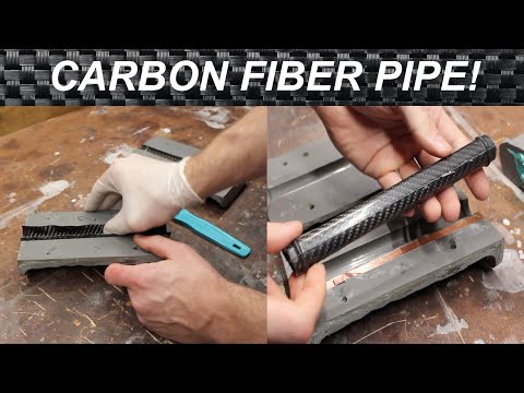 Carbon Fiber Pipe Made From Prepreg - Part 2
