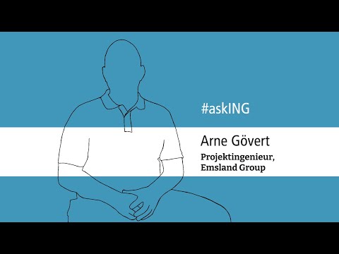 Arne Gövert | Projektingenieur der Emsland Group