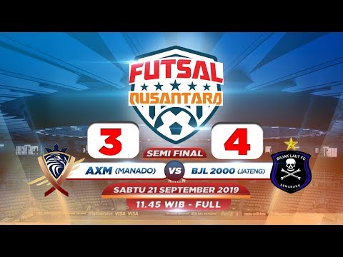 AXM (Manado) VS BJL 2000 (Jateng)( FT: 3-4)-  Full Liga Futsal Nusantara