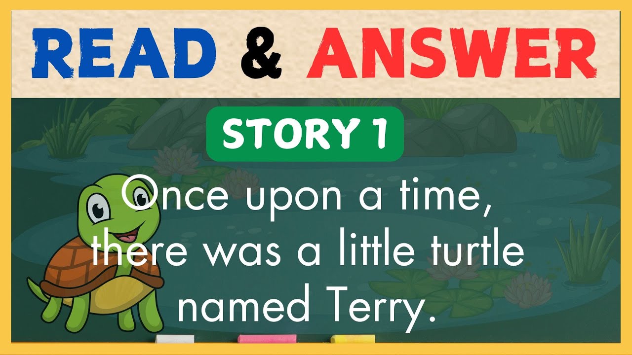 READING SHORT STORY 1 for GRADE 1  -  with Question & Answer  -- Reading Comprehension Vocabulary
