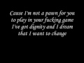 Papa Roach - Blood (Empty Promises) Lyrics
