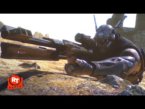 Appleseed: Alpha (2014) - Epic Robot Sniper Scene | Movieclips