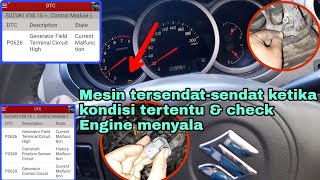 Mengatasi Suzuki Grand Vitara 2.0 Ketika Akselerasi brebet & Check Engine menyala