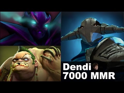 Dendi Sven Pudge and Spectre 7000 MMR EU West Dota 2