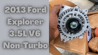 2011-2015 Ford Explorer 3.5L V6 Alternator Replacement