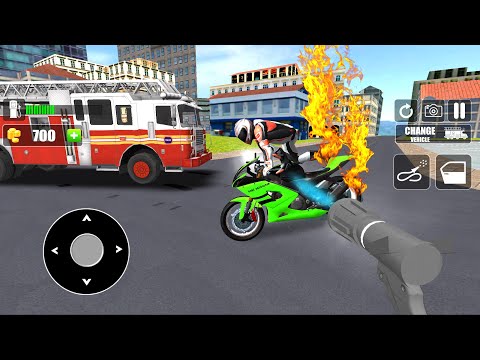 City Fire Truck Rescue Simulator 3d - Fire Truck game #1 Best Mobile Android IOS Gameplay