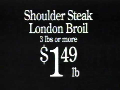 Star Market Meat Department Commercial (1993)