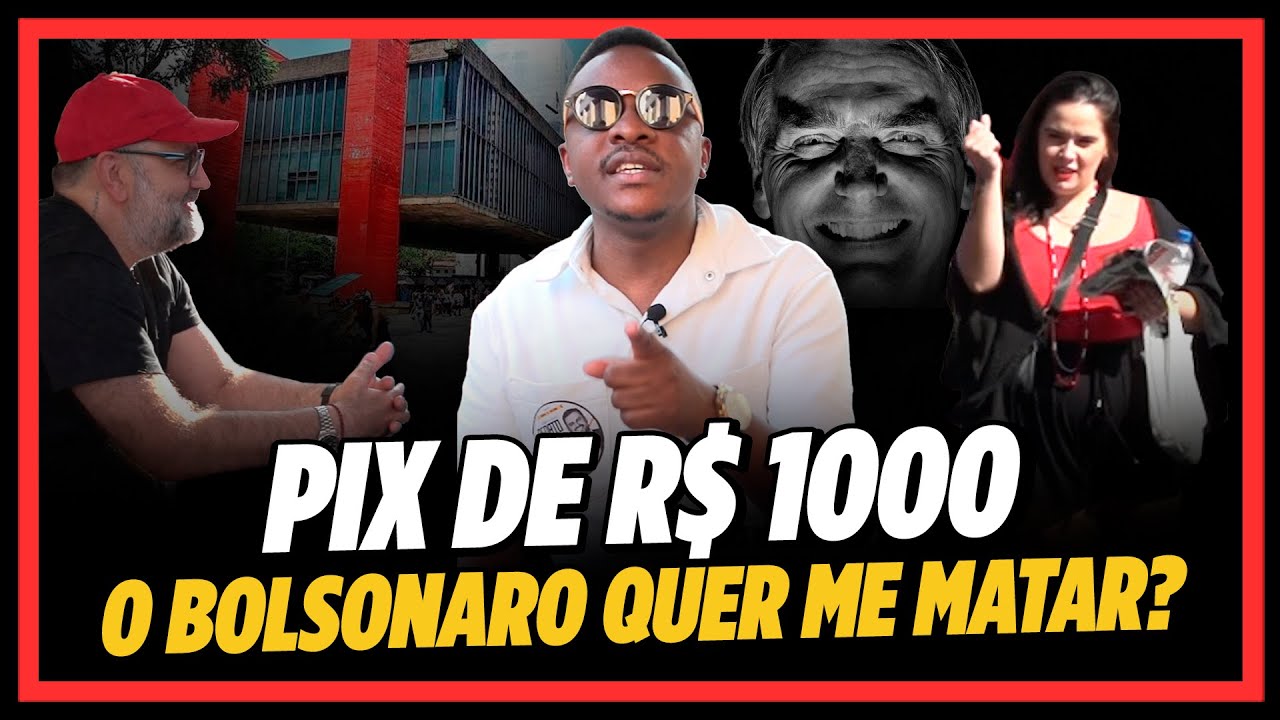 A PETISTA disse que o BOLSONARO vai me M4T@R? - Valendo PIX de  R$1000