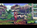 Ultra Street Fighter IV Elena Intro Win Poses