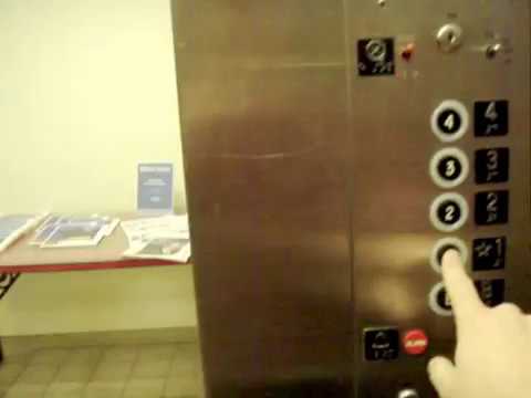 Antique Dover Traction elevator @ First National Bank Building Roanoke VA