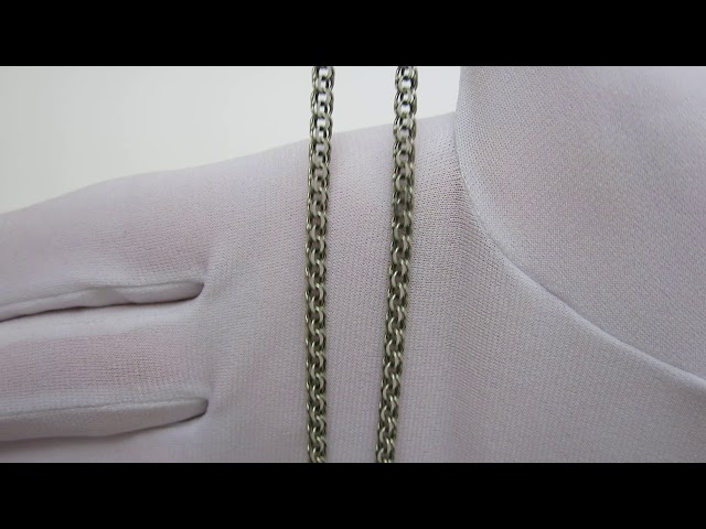 Срібний ланцюжок ехм53 Відео огляд