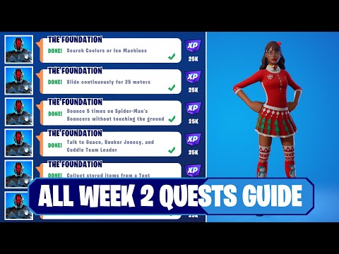 All Week 3 Season Quests Guide - Fortnite Chapter 3 Season 1